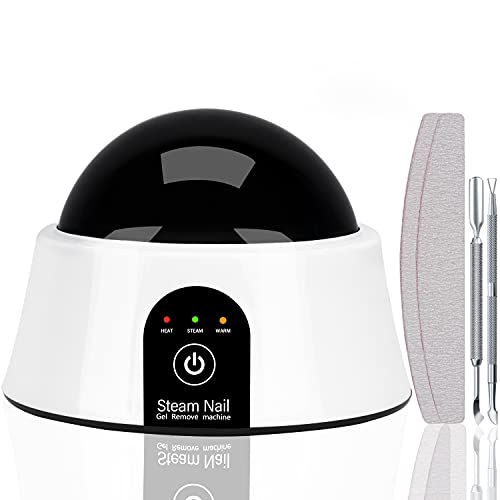 Gel Nail Polish Remover Machine Set, Nail Steamer Acetone Nail Polish Remover...
