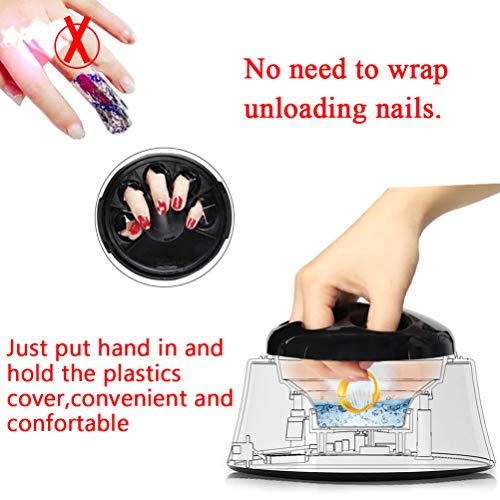 Nail Remover Steam Nail Polish Remover Machine Set, Portable Nail Steamer Ste...