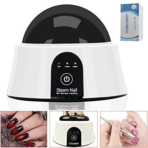 Nail Remover Steam Nail Polish Remover Machine Set, Portable Nail Steamer Ste...