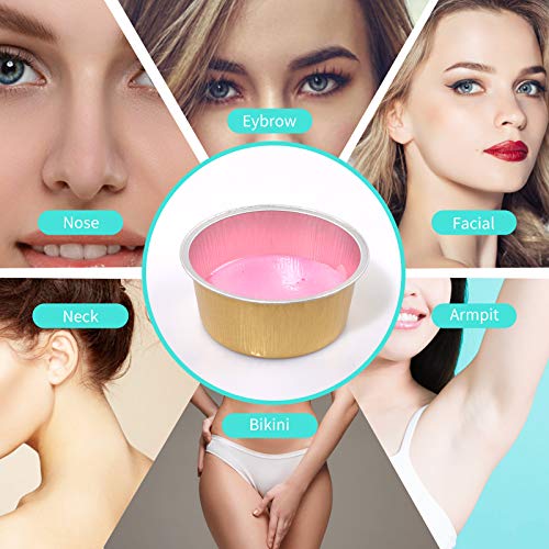 Bluezoo Wax Melting Bowl Mini Waxing Pot for Brazilian Hard Wax Beads Hair Re...
