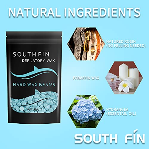 Hair Removal Waxing Kit, Include Non-stick Wax Warmer, 3.5 OZ Hard Wax Beads ...