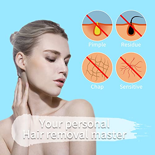 Hair Removal Waxing Kit, Include Non-stick Wax Warmer, 3.5 OZ Hard Wax Beads ...