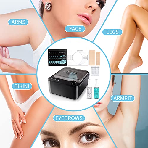 Hair Removal Waxing Kit, Include Non-stick Wax Warmer, 3.5 OZ Hard Wax Beads ...