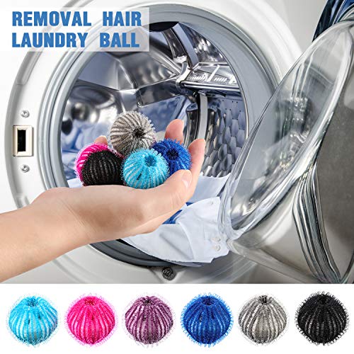 Pet Hair Remover for Laundry Lint Remover Washing Balls Reusable Dryer Balls ...