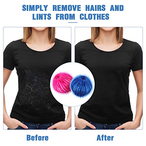 Pet Hair Remover for Laundry Lint Remover Washing Balls Reusable Dryer Balls ...
