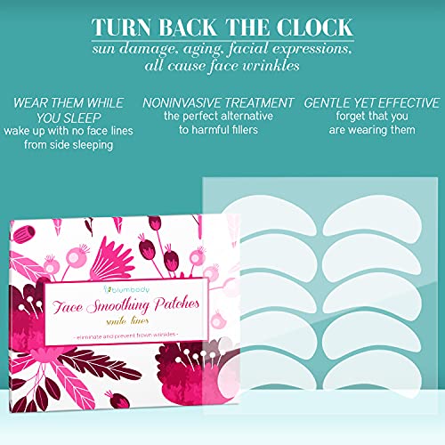 Blumbody Face Wrinkle Patches - 100 Smile Line Patches - Anti Wrinkle Patches...
