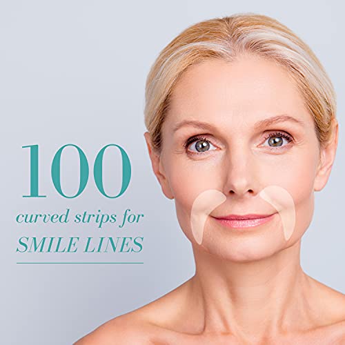 Blumbody Face Wrinkle Patches - 100 Smile Line Patches - Anti Wrinkle Patches...