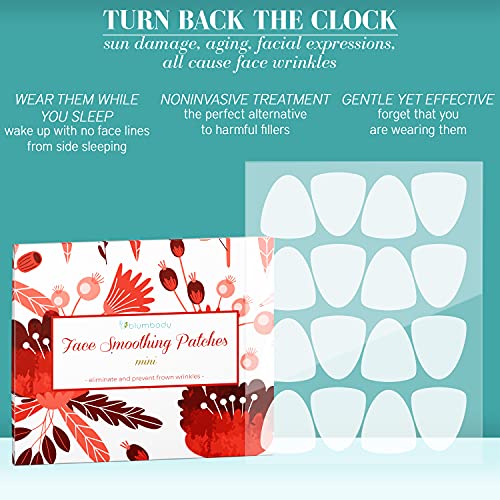 Facial Wrinkle Patches - Fine Line Remover Skincare Strips to Smooth Eye, Mou...