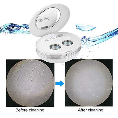 Contact Lens Cleaner Machine, Blumway Ultrasonic Contact Lens Cleaner with US...