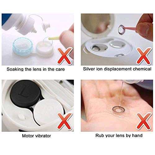 Contact Lens Cleaner Machine, Blumway Ultrasonic Contact Lens Cleaner with US...