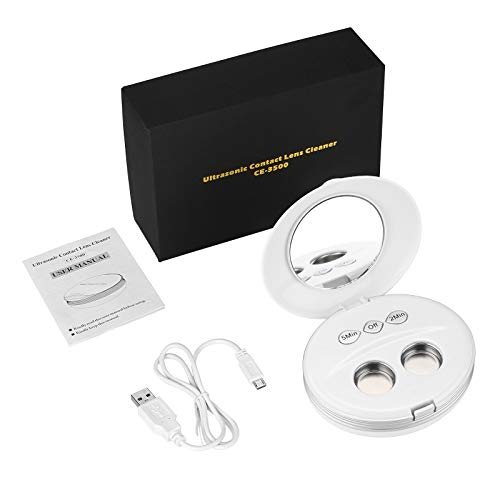 Contact Lens Cleaner Machine, Blumway Ultrasonic Contact Lens Cleaner with US...