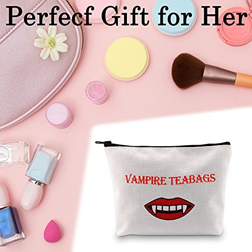 Generic Vampire Inspired Gift Funny Vampire Teabag Makeup Bag Gift for Women ...