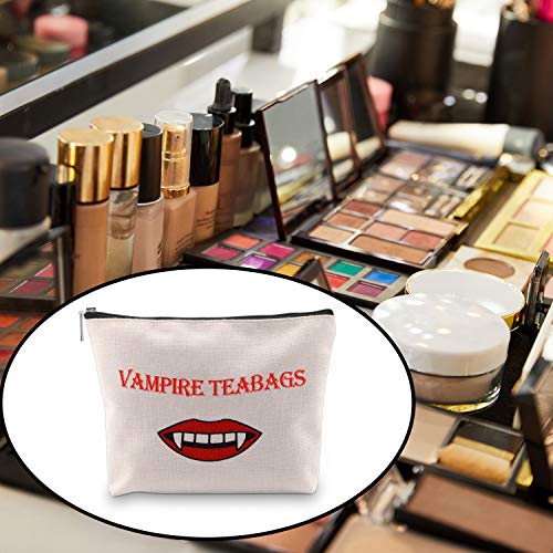 Generic Vampire Inspired Gift Funny Vampire Teabag Makeup Bag Gift for Women ...