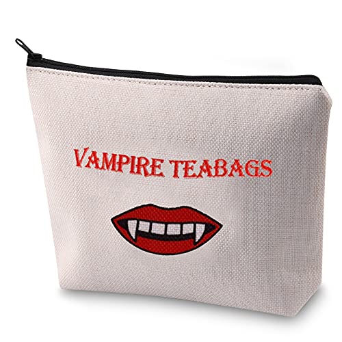 Generic Vampire Inspired Gift Funny Vampire Teabag Makeup Bag Gift for Women ...