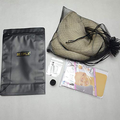 BLUPLE Long Straight None-Lace Wigs #1001 Platinum White Synthetic Hair Wigs ...