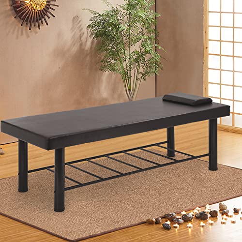 Massage Table Heavy Duty Massage Bed Salon Table with Memory Foam for Physica...