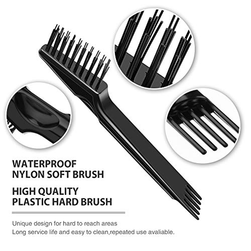 2 Pieces Hair Brush Cleaning Tool Comb Cleaning Brush Comb Cleaner Brush Hair...