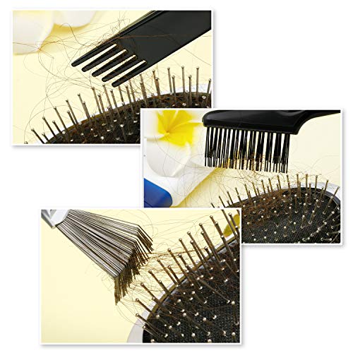 2 Pieces Hair Brush Cleaning Tool Comb Cleaning Brush Comb Cleaner Brush Hair...