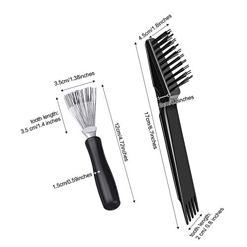 2 Pieces Hair Brush Cleaning Tool Comb Cleaning Brush Comb Cleaner Brush Hair...