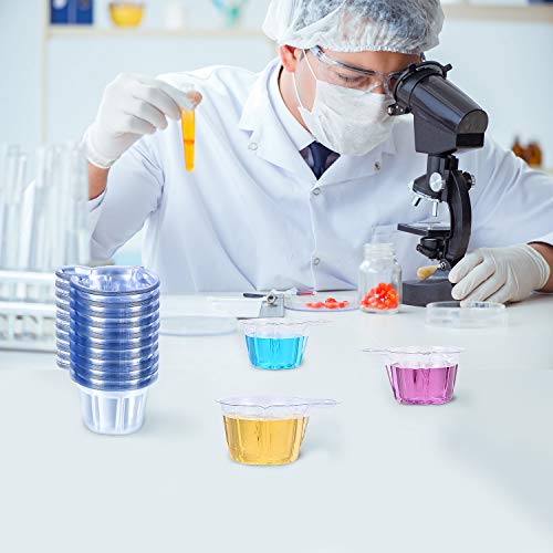 200 Pieces Urine Cups Plastic Urine Collection Cups Disposable Urine Specimen...