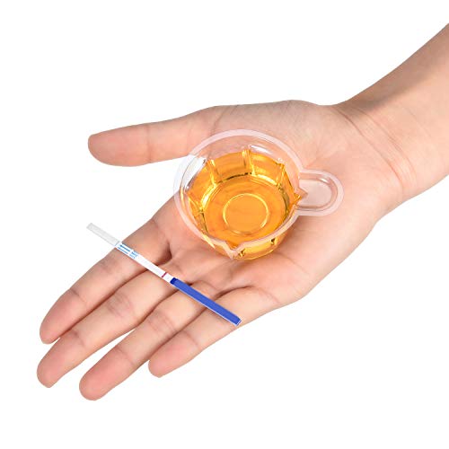 200 Pieces Urine Cups Plastic Urine Collection Cups Disposable Urine Specimen...