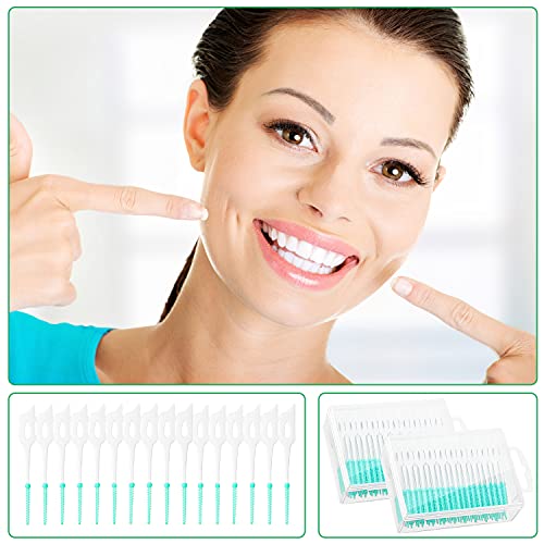 250 Pcs Floss Brushes Interdental Brush Teeth Soft Dental Picks Tooth Floss I...
