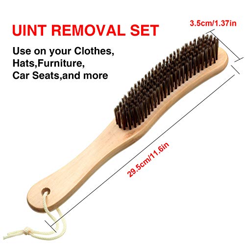 3 Pieces Wood Cashmere Comb and Wood Sweater Shaver Comb Combo Pack Fabric Sw...