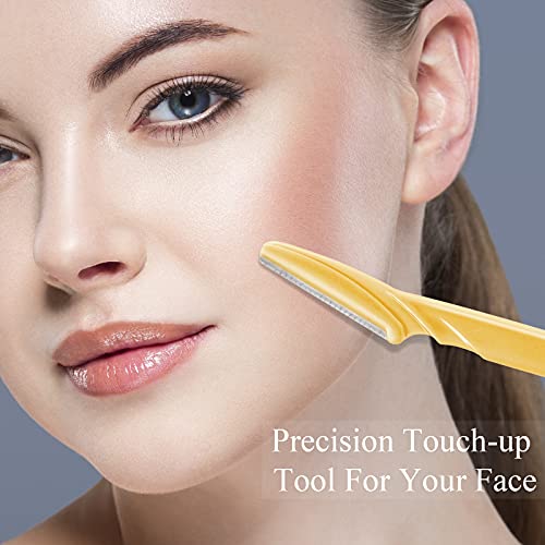 96 Pieces Eyebrow Razors Shavers Trimmers for Women Facial Razors Shavers for...