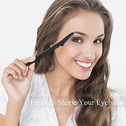 96 Pieces Eyebrow Razors Shavers Trimmers for Women Facial Razors Shavers for...