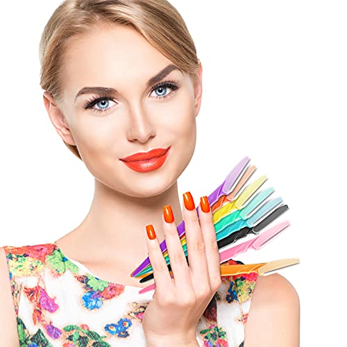 96 Pieces Eyebrow Razors Shavers Trimmers for Women Facial Razors Shavers for...