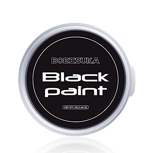 BOBISUKA Black Face and Body Paint,Professional Oil Based Cream Paint Palette...