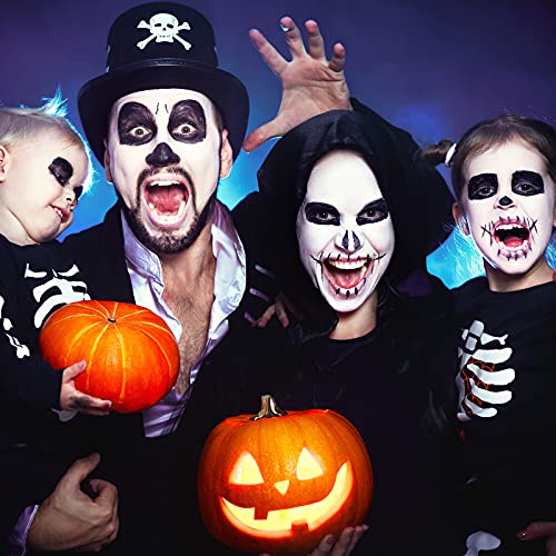 BOBISUKA Black Face and Body Paint,Professional Oil Based Cream Paint Palette...