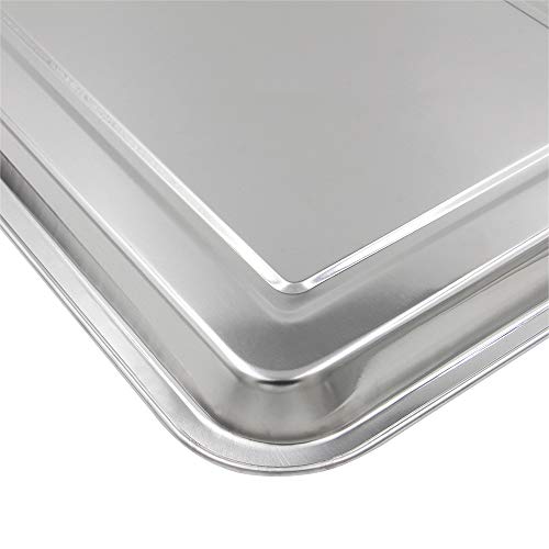 Tattoo Stainless Steel Tray - 4 Pack Stainless Steel Tattoo Trays 13.5" X 10"...