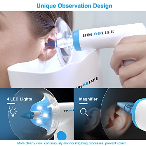 BOCOOLIFE Electric Earwax Removal Ear Irrigation System - Electric Ear Irriga...