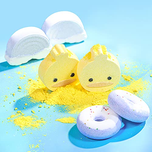 Bath Bombs for Kids, Bath Bombs Gift Set, Body & Earth Bath Bomb Set for Girl...