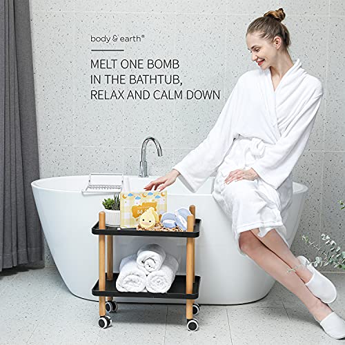 Bath Bombs for Kids, Bath Bombs Gift Set, Body & Earth Bath Bomb Set for Girl...