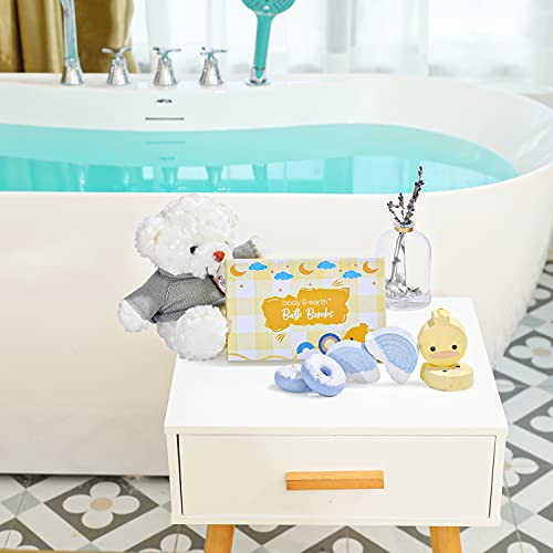 Bath Bombs for Kids, Bath Bombs Gift Set, Body & Earth Bath Bomb Set for Girl...