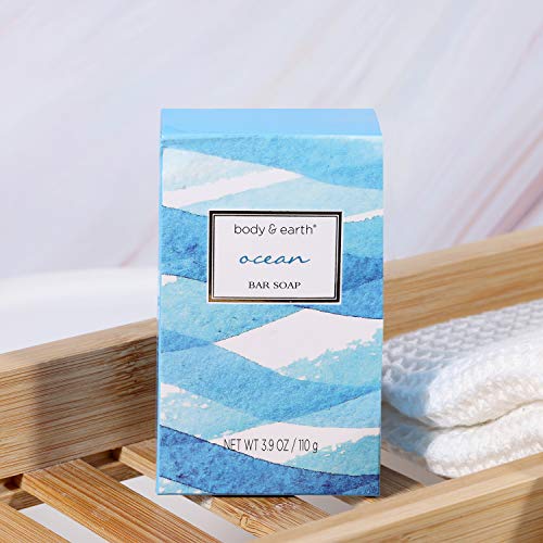 Bath Gift Set for Women,Body & Earth Home Spa Kit Scented with Ocean,Bath and...