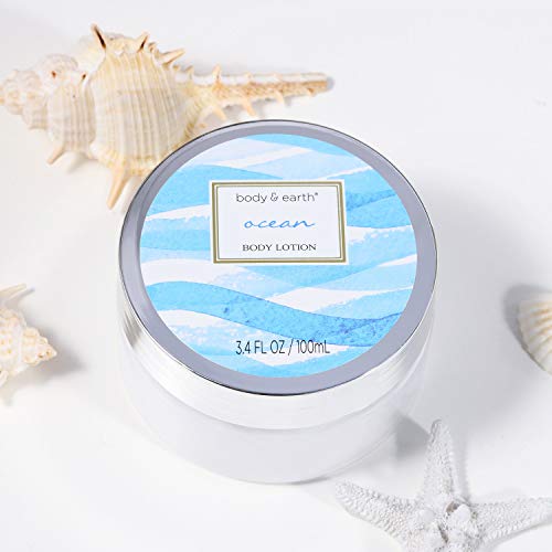 Bath Gift Set for Women,Body & Earth Home Spa Kit Scented with Ocean,Bath and...