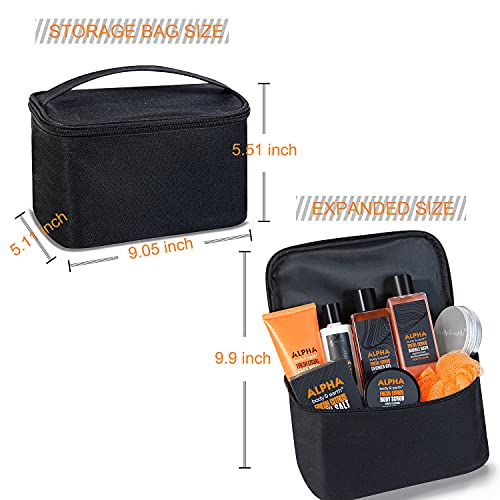 Gift Basket for Men - Mens Bath Set, Citrus Scented Men Body Wash Set, 9-Piec...