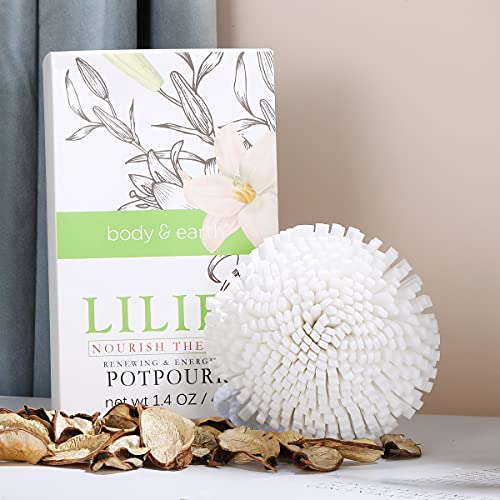 Gift Baskets for Women, Body & Earth Spa Basket Gifts for Women, Lily 10pc Sp...