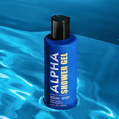 Gift Set for Men, Bath Set for Men, Holiday Gift Set with Fresh Ocean Scent, ...