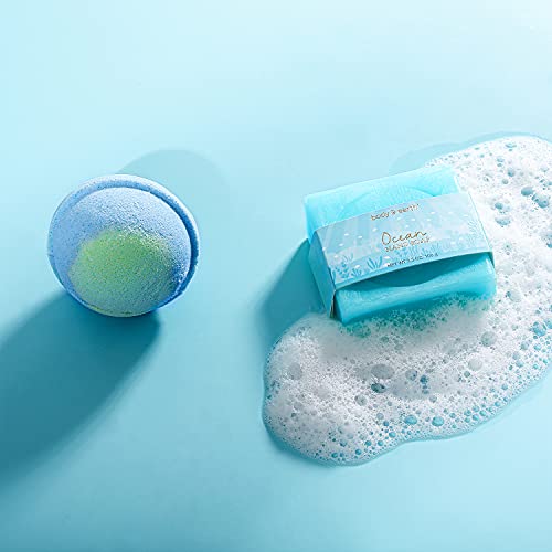 Spa Gifts for Women, Bath and Body Set with Ocean Scented Spa Gifts Box for H...