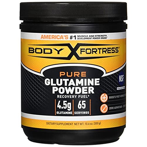 Body Fortress Pure Glutamine Powder, 10.6 Oz