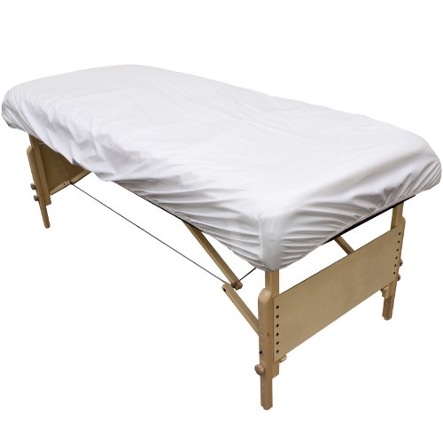 Body Linen Protective Massage Table Cover - Reusable Massage Table Barrier wi...
