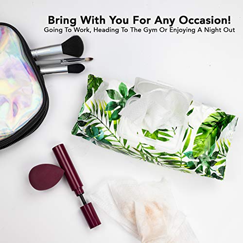 Body Prescriptions Makeup Remover Wipes Bulk Pack of 2, 100 Facial Cleaning C...