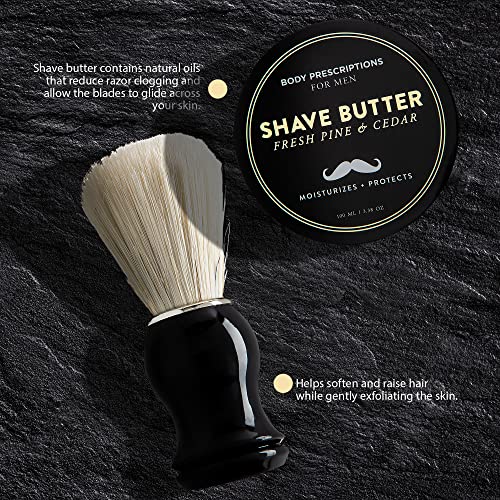 Body Prescriptions Men's Grooming Kit- Shaving Set for Men Including Fresh Pi...