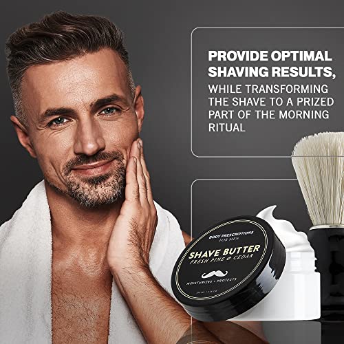 Body Prescriptions Men's Grooming Kit- Shaving Set for Men Including Fresh Pi...