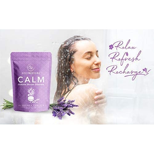 BodyRestore Shower Steamers (Pack of 15) Gifts for Women and Men - Lavender E...