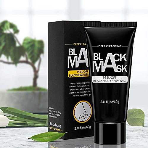 BodyBasics Blackhead Removing Peel Off Mask, Charcoal Face Mask for Deep Pore...
